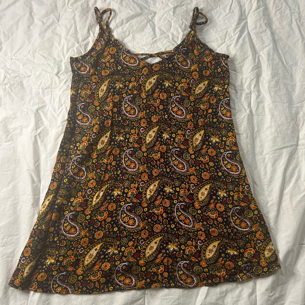 Shyanne ✨ Paisley Print Sleeveless Mini Dress